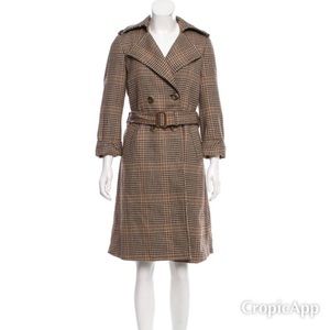 3.1 Philip Lim Double Breast Checked Wool Coat